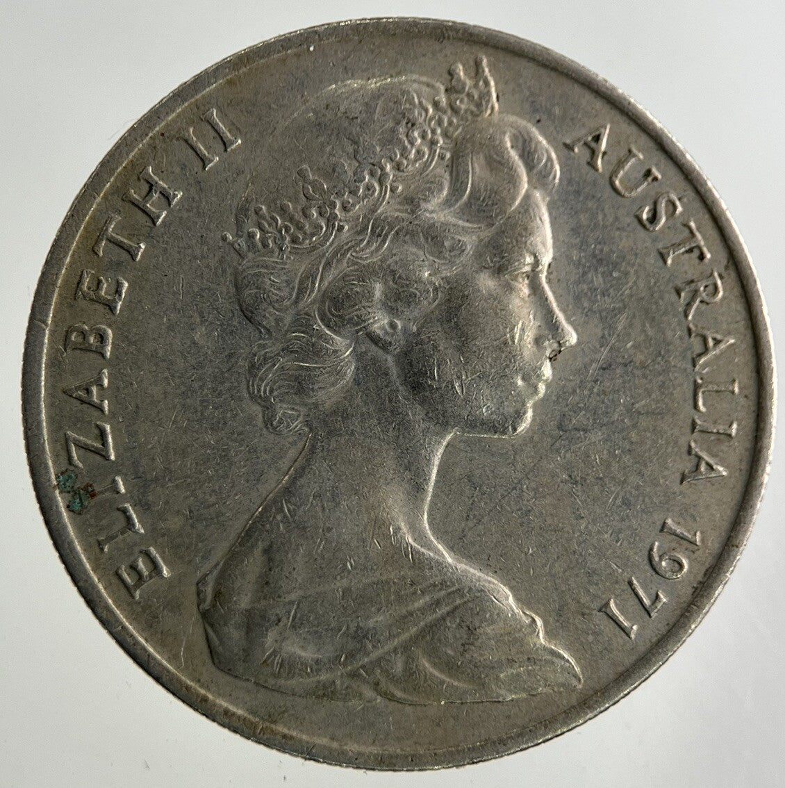 1971 Australia 10 Cent Coin | Fine Collectable Grade