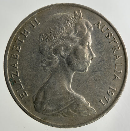 1971 Australia 10 Cent Coin | Fine Collectable Grade