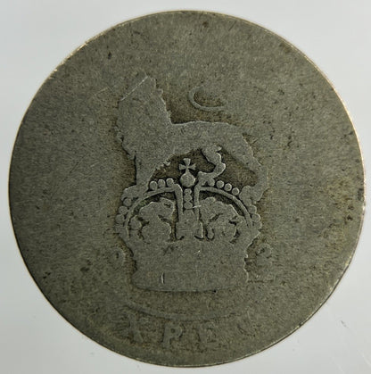1924 George V Sixpence Silver Coin | Fair Grade