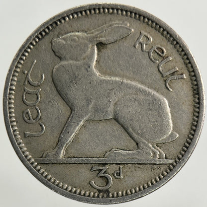 1946 Irish Threepence Coin | Fine Collectable Grade