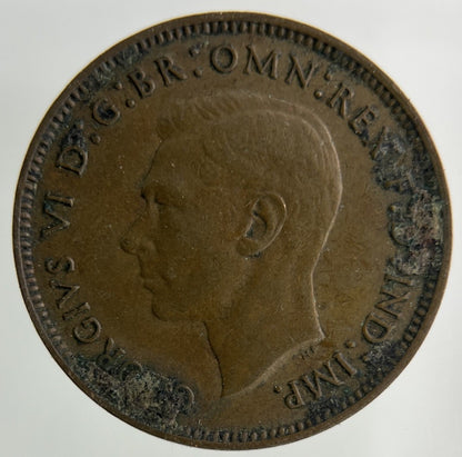 1940 George VI Wren Farthing Coin | Collectable Grade