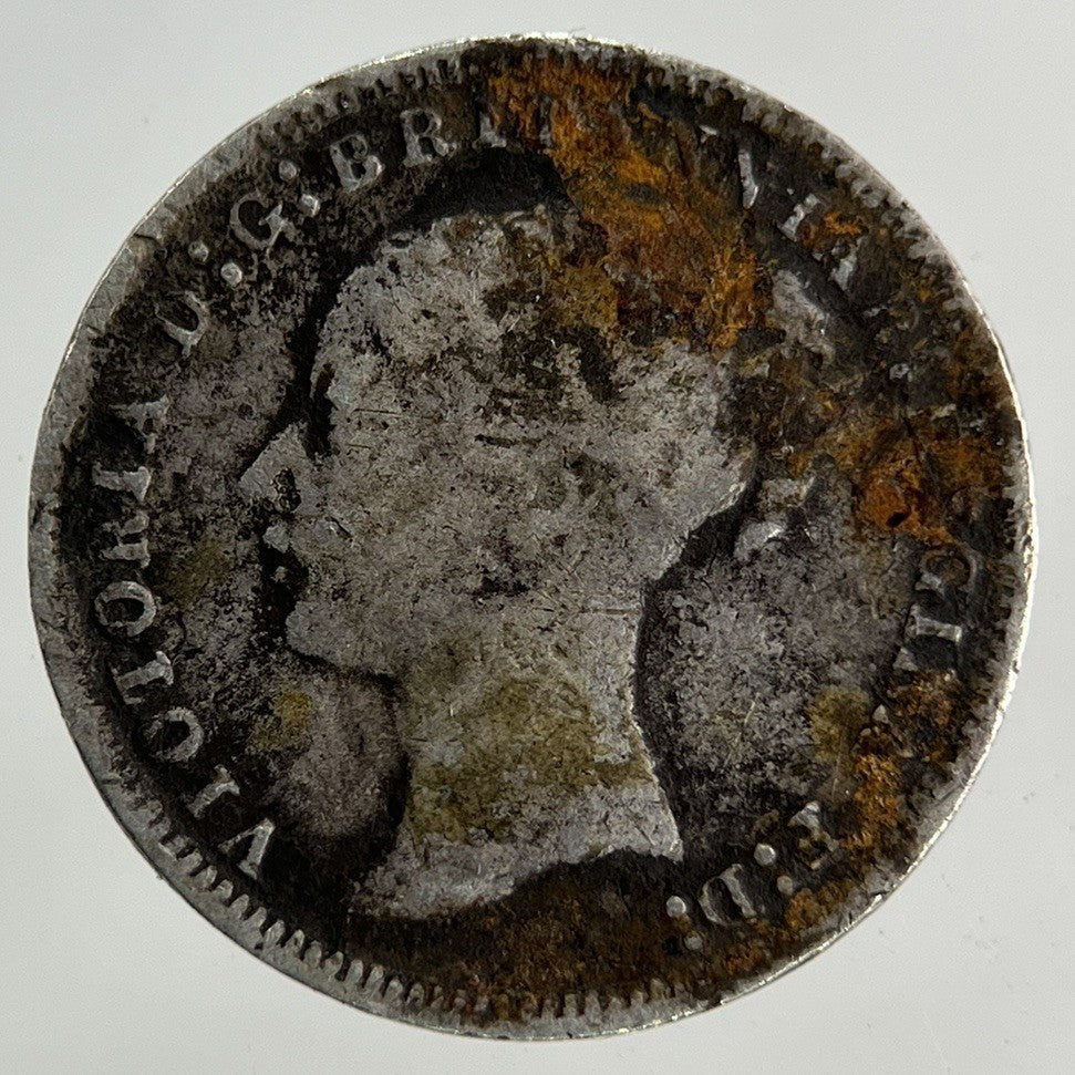 1874 Victoria Groat Four - Pence Silver Coin | Fine Collectable Grade