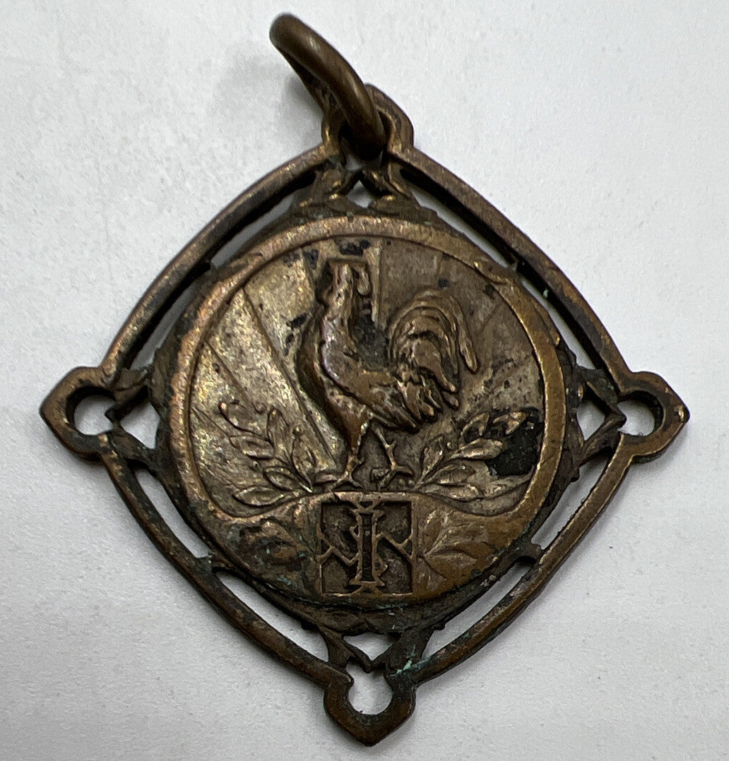 Old Cockerel Chicken Medal | Collectable Grade | a1037