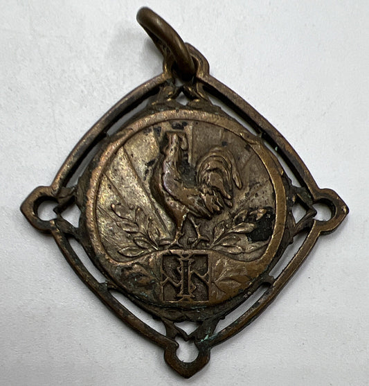 Old Cockerel Chicken Medal | Collectable Grade | a1037