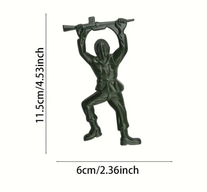 Metal Green Army Toy Soldier Bottle Opener Heavy Cast Iron Premium Gift UK