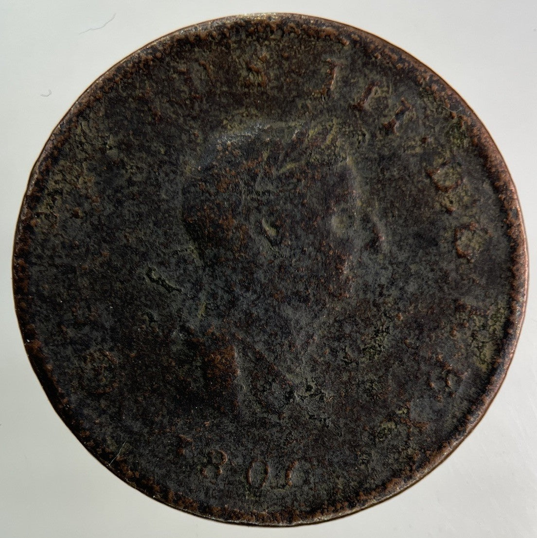 1806 George III 3rd Half - Penny Coin | Collectable Grade