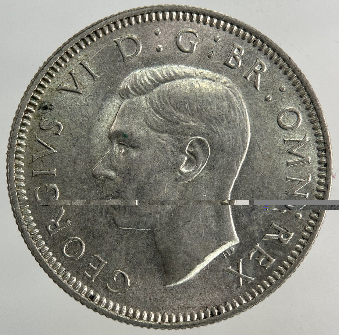 1941 George VI Shilling Silver Coin | Very High Grade