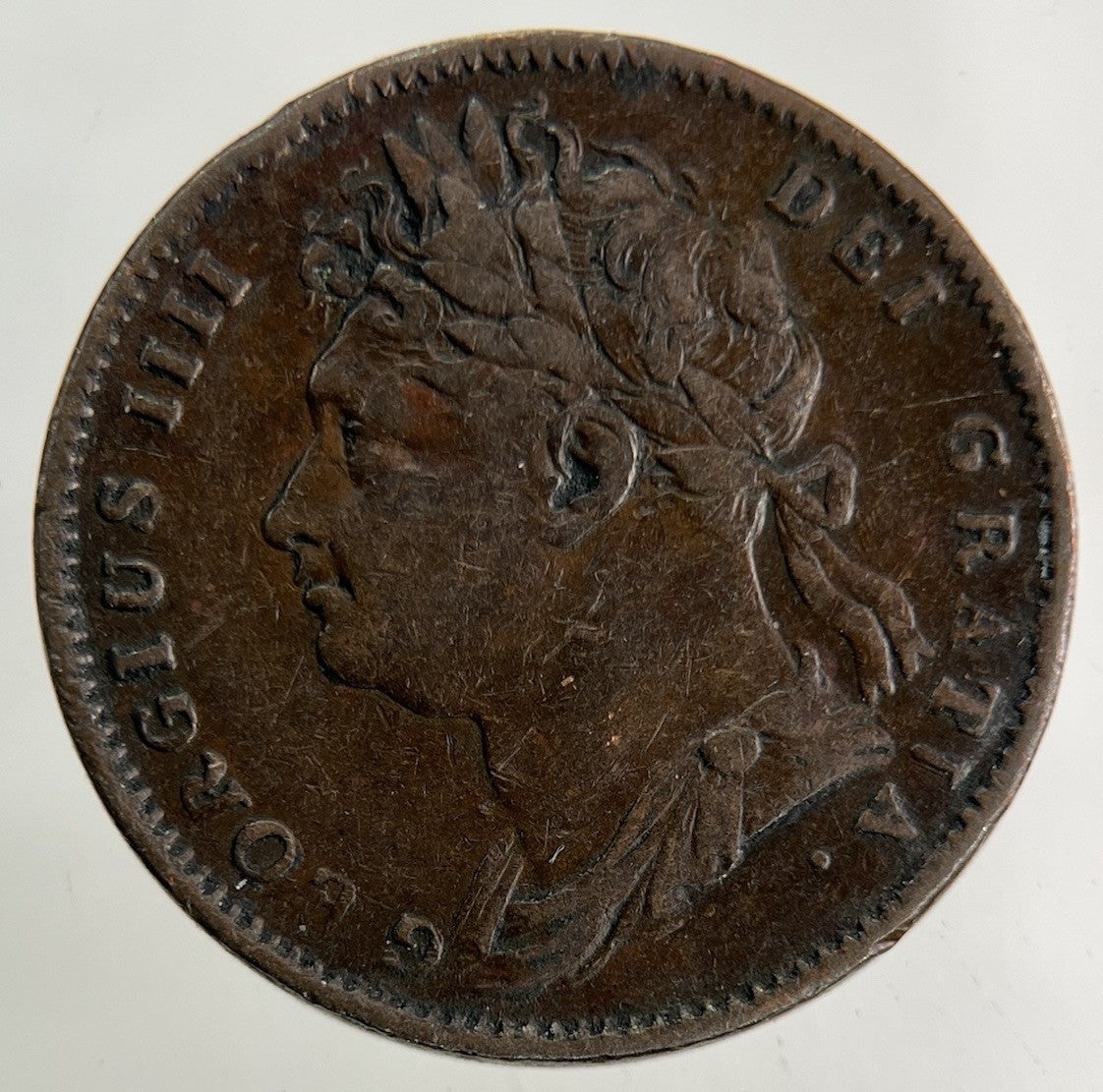 1822 George IV Farthing Coin | Fine Collectable Grade