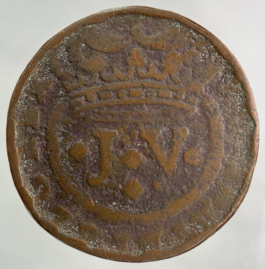 1721 Portugal X 10 Reis Coin | Collectable Grade