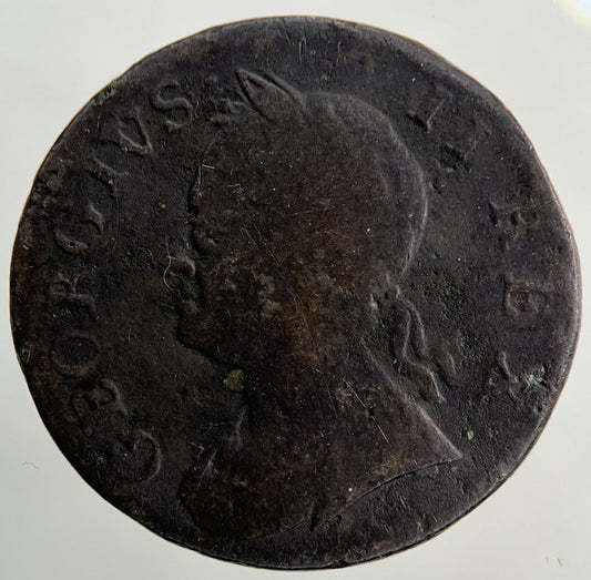 1754 George II 2nd Farthing Coin | Collectable Grade