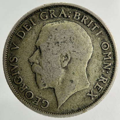 1921 George V Shilling Silver Coin | Fine Collectable Grade