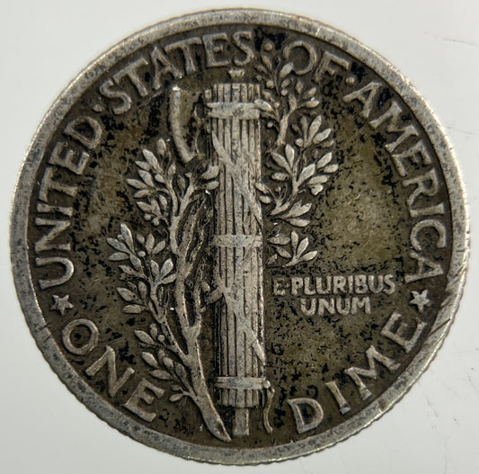 1936 US USA Mercury Dime Silver Coin | Fine Collectable Grade