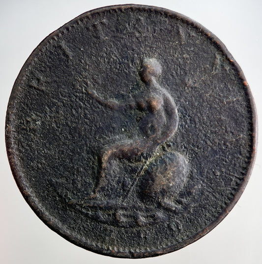 1799 George 3rd III Half - Penny British Coin | Collectable Grade | a3234