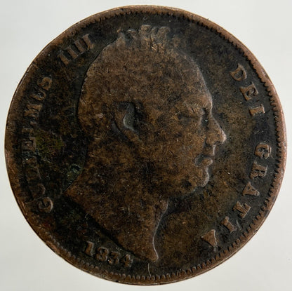 1834 William IV Farthing Coin | Collectable Grade