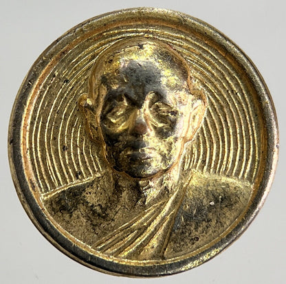 Thai Old Monk Coin Token Charm | Height 1cm | Collectable Grade | a1783