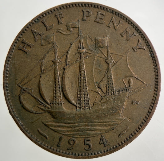 1954 Elizabeth II 2nd Half - Penny Coin | Collectable Grade