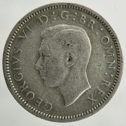 1945 George VI Sixpence Silver Coin | Collectable Grade