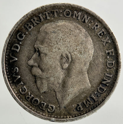 1919 George V Threepence Silver Coin | Fine Collectable Grade