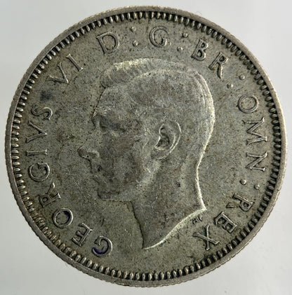 1946 George VI Shilling Silver Coin | Fine Collectable Grade