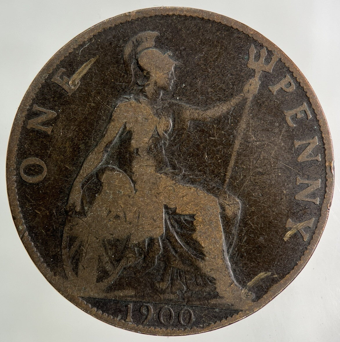 1900 Victoria One Penny Coin | Collectable Grade