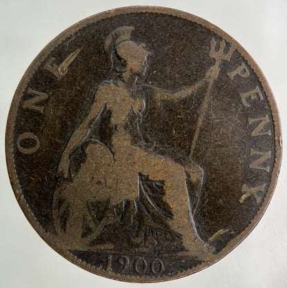 1900 Victoria One Penny Coin | Collectable Grade