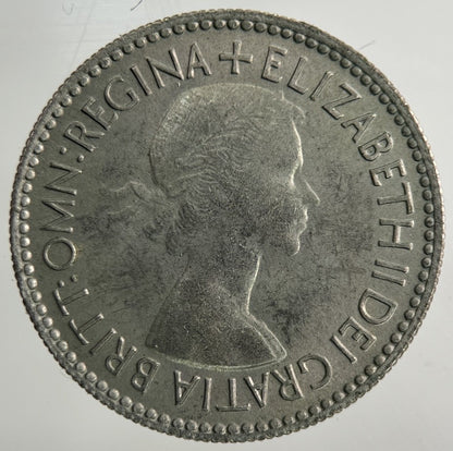 1953 Elizabeth II 2nd Sixpence Coin | Fine Collectable Grade