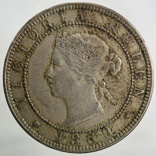 1869 Jamaica One Penny Coin | Fine Collectable Grade