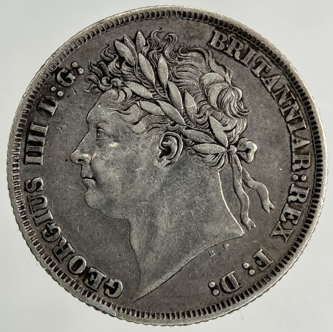 1824 George IV Shilling Silver Coin | Fine Collectable Grade