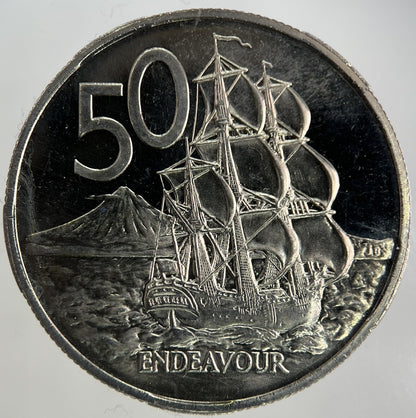 1967 New Zealand Proof 50 Cents Coin | Very High Grade