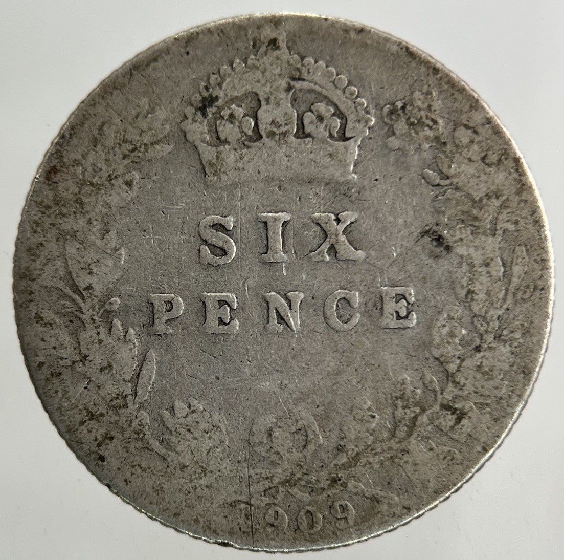 1909 Edward VII Sixpence Silver Coin | Collectable Grade