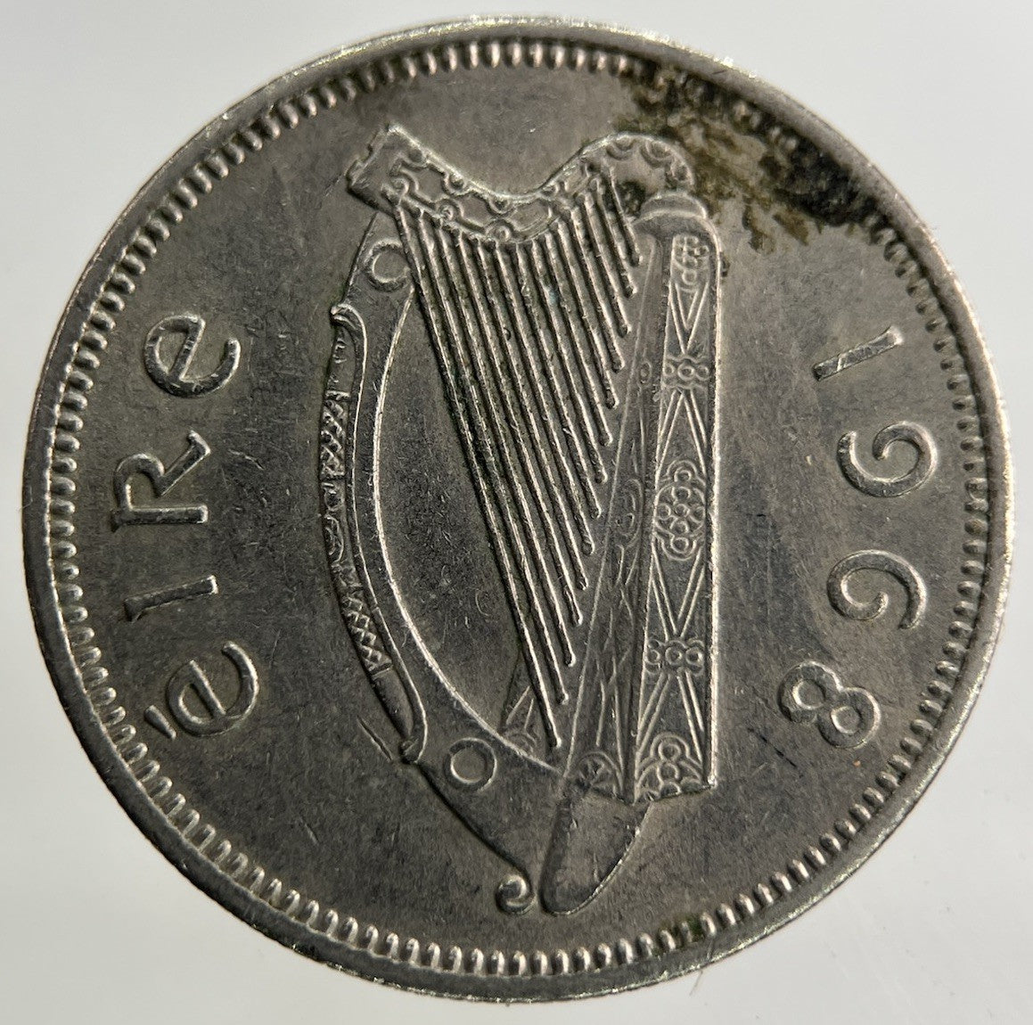 1968 Irish Ireland One Shilling Coin | Fine Collectable Grade