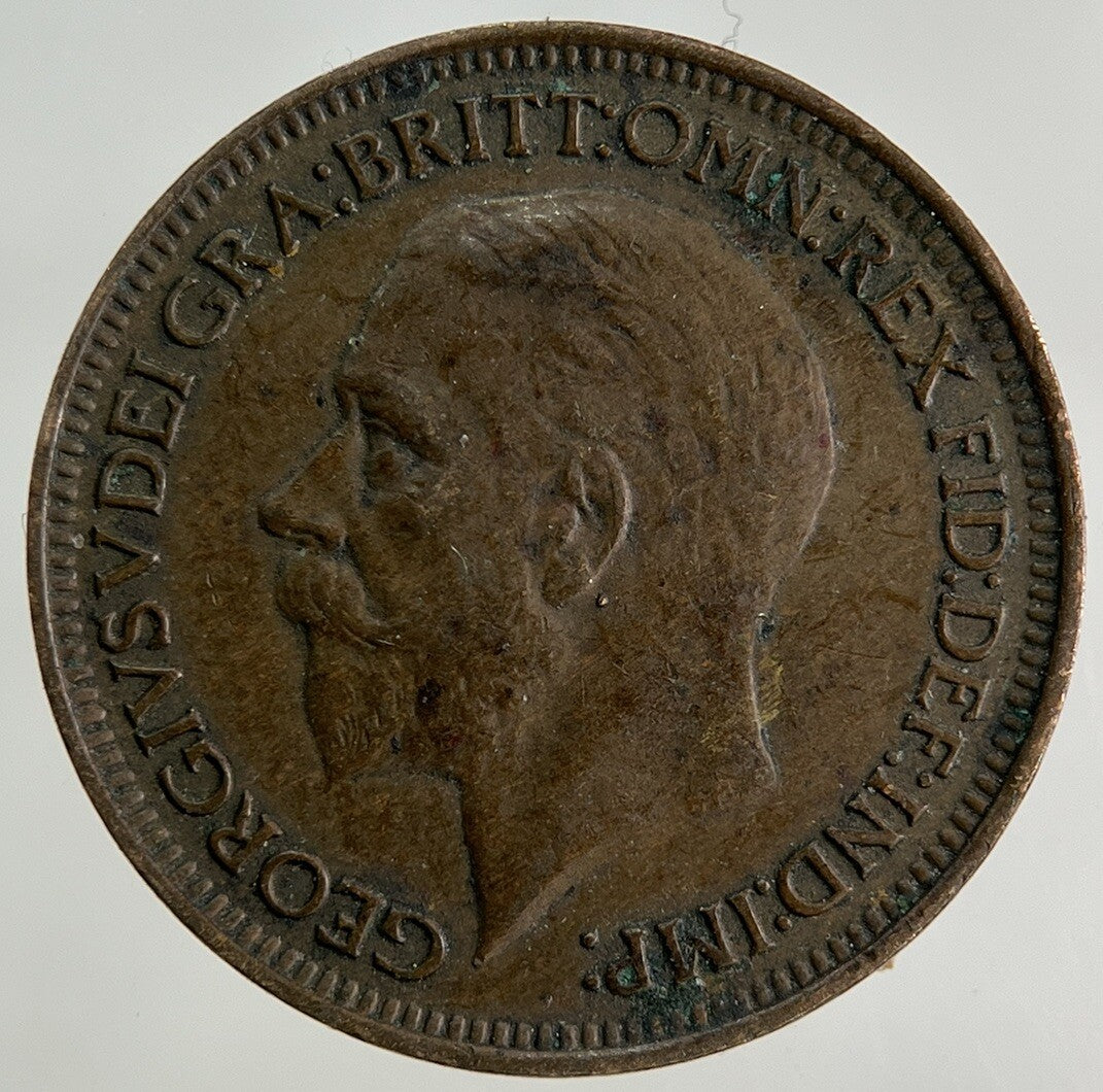 1932 George V Farthing Coin | Fine Collectable Grade