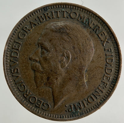1932 George V Farthing Coin | Fine Collectable Grade