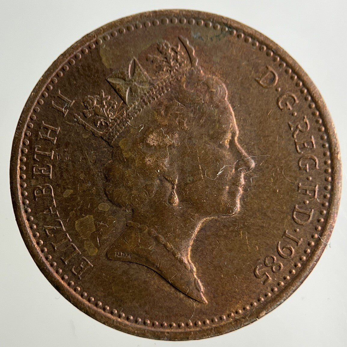 1985 Elizabeth II 2nd 1p One - Pence Coin | Fine Collectable Grade