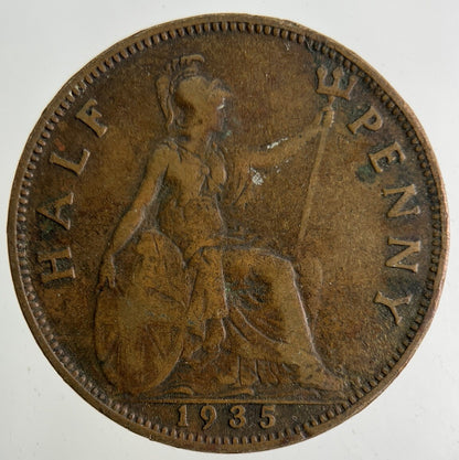 1935 George V Half - Penny Coin | Collectable Grade
