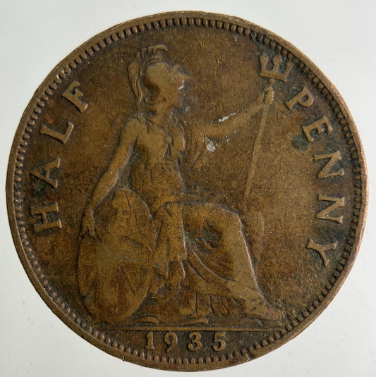 1935 George V Half - Penny Coin | Collectable Grade