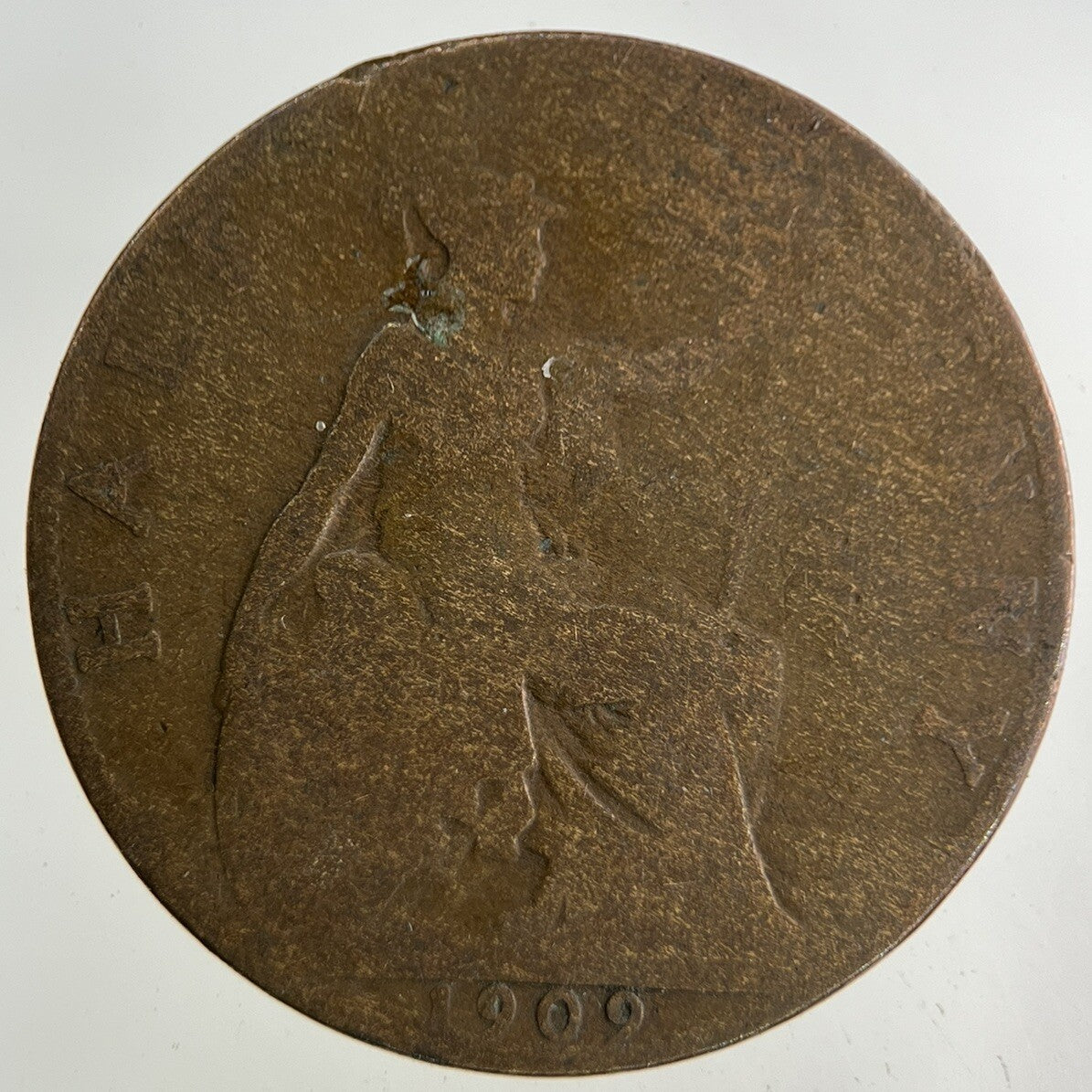 1909 Edward VII Half - Penny Coin | Collectable Grade