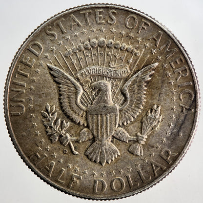 1964 US Kennedy Half Dollar Silver Coin | Fine Collectable Grade | a9161