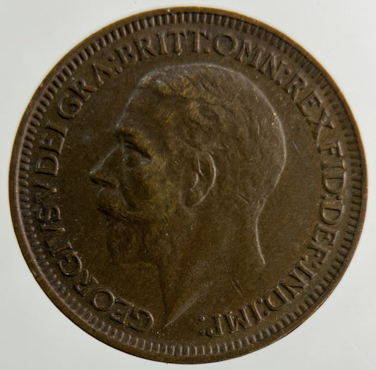 1933 George V Farthing Coin | Collectable Grade