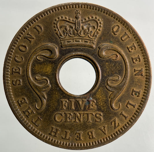 1963 East Africa 5 Cents Coin | Very High Grade