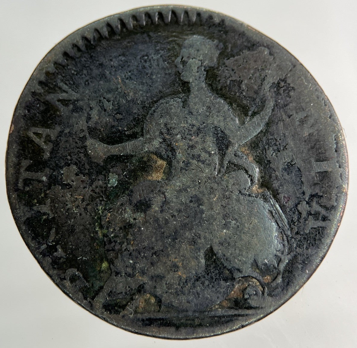 British George III 3rd Half - Penny Coin | Collectable Grade