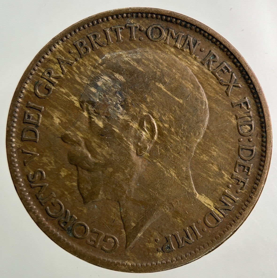 1920 George V Half - Penny Coin | Collectable Grade