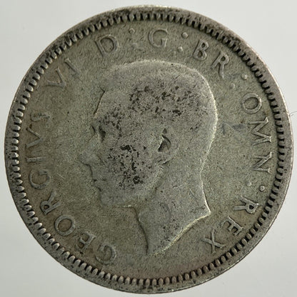 1944 George VI Sixpence Silver Coin | Collectable Grade