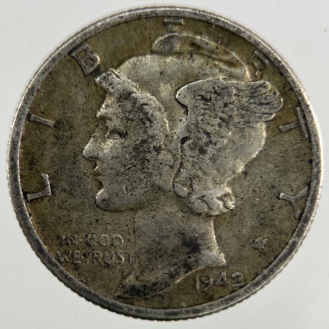 1942 US USA Mercury Dime Silver Coin | Collectable Grade