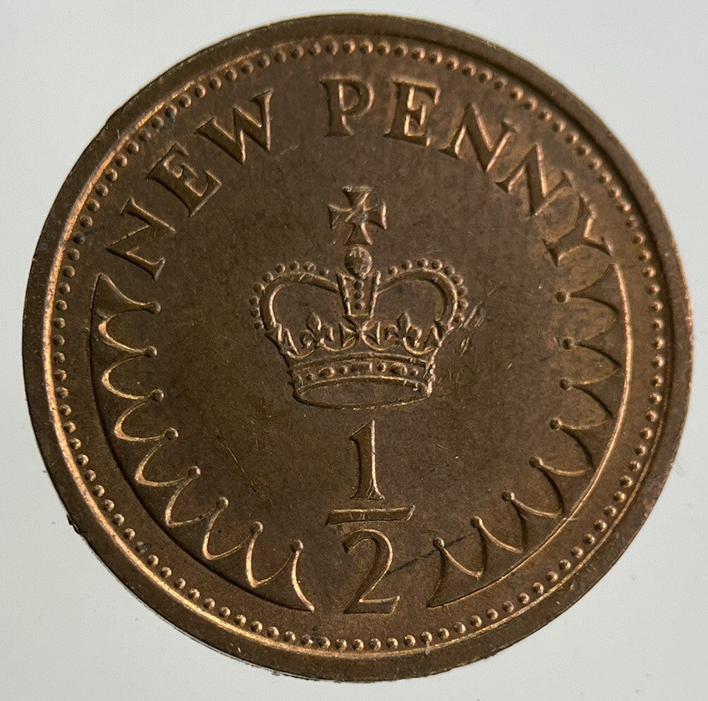 1979 Elizabeth II 2nd New 1/2 Half - Penny Coin | Fine Collectable Grade