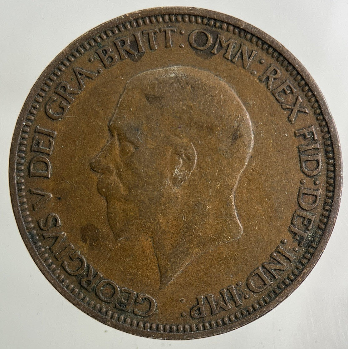 1936 George V Half - Penny Coin | Fine Collectable Grade