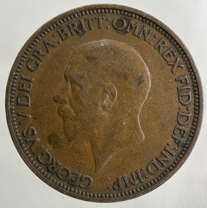 1936 George V Half - Penny Coin | Fine Collectable Grade