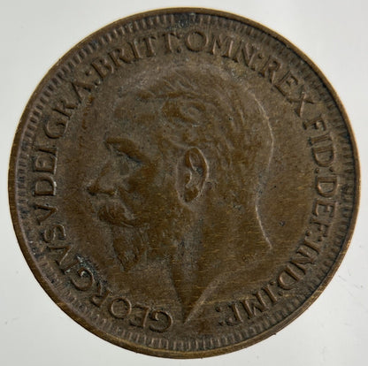1928 George V Farthing Coin | Collectable Grade