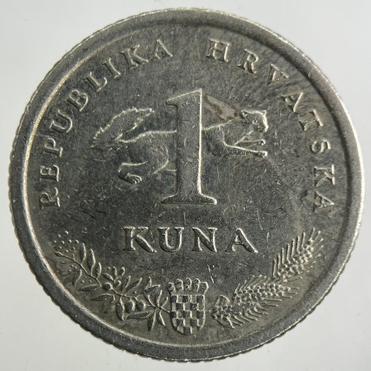 2004 Croatia 1 Kuna Coin | Fine Collectable Grade