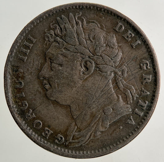 1822 George IV Farthing Coin | Collectable Grade